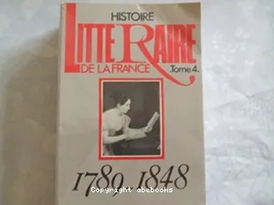 Manuel d'histoire littéraire de la France