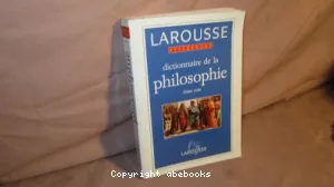 Dictionnaire de la philosophie