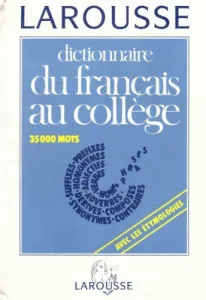 Dictionnaire du français au collège