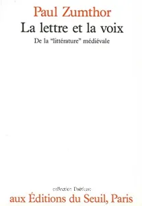 Lettre et la voix (La)