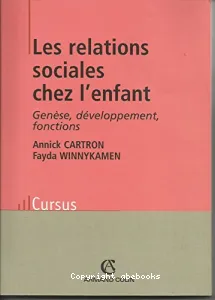 relations sociales chez l'enfant (Les)