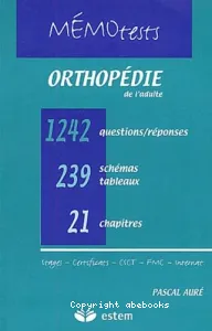 Orthopédie de l'adulte