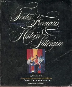 Textes français et histoire littéraire XXe siècle