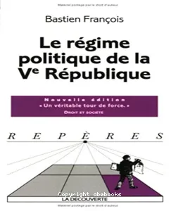 régime politique de la Ve République (Le)