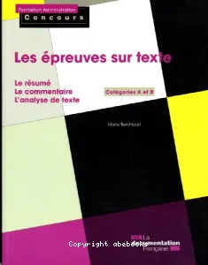 épreuves sur texte (Les)