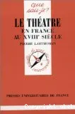 Théâtre en France au XVIIIe siècle (Le)