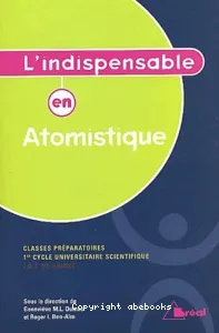 indispensable en atomistique (L')