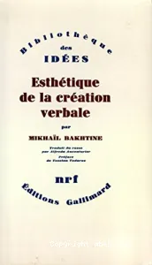 Esthétique de la création verbale