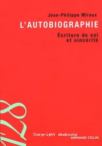 autobiographie (L')