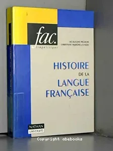 Histoire de la langue française