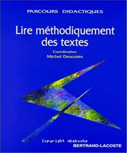 Lire méthodiquement des textes