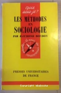 méthodes en sociologie (Les)