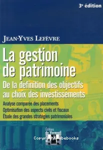 gestion de patrimoine (La)