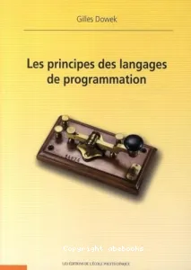 principes des langages de programmation (Les)