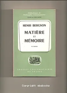 Matière et mémoire