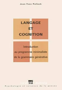 Langage et cognition