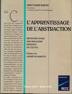 Apprentissage de l'abstraction (L')