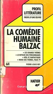 La Comédie humaine, Balzac
