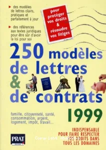 250 modèles de lettres et de contrats