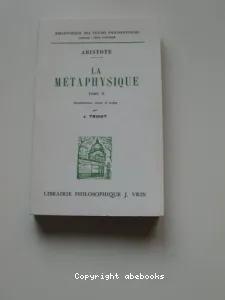 métaphysique. 1. (La)