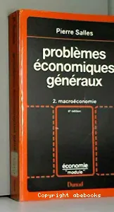 Problèmes économiques généraux