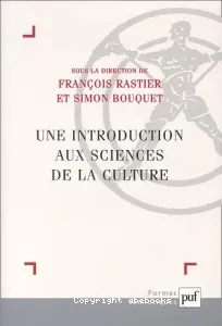 Une introduction aux sciences de la culture