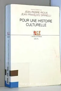 Pour une histoire culturelle