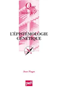 épistémologie génétique (L')