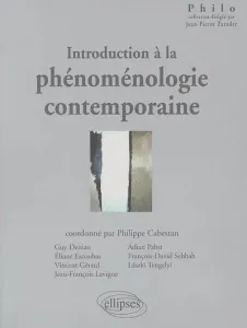 Introduction à la phénoménologie contemporaine