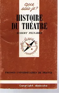 Histoire du théâtre