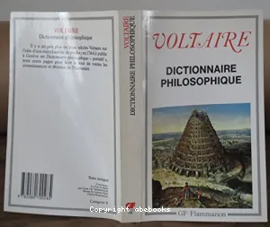 Dictionnaire philosophique