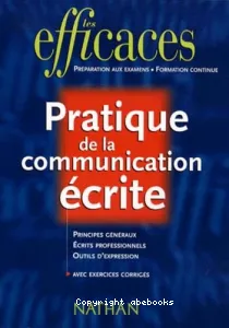 Pratique de la communication écrite