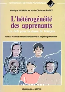 hétérogénéité des apprenants (L')