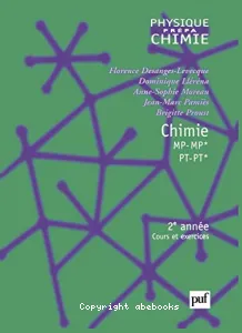 Chimie MP-PT, 2e année