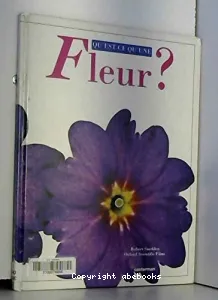 Qu'est-ce qu'une fleur ?