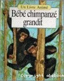 Bébé chimpanzé grandit