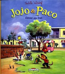 Jojo et Paco tirent au but