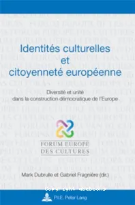 Identités culturelles et citoyenneté européenne