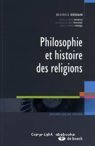 Philosophie et histoire des religions