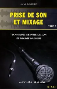 Prise de son et mixage