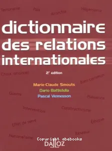 Dictionnaire des relations internationales