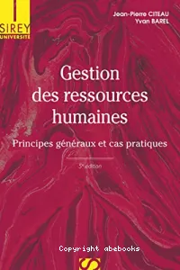 Gestion des ressources humaines