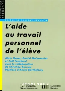 L'Aide au travail personnel de l'élève