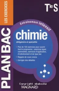 Chimie obligatoire et spécialité, terminale S