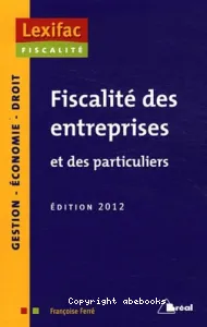 Fiscalité des entreprises et des particuliers