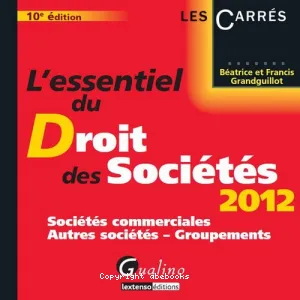 L'essentiel du droit des sociétés