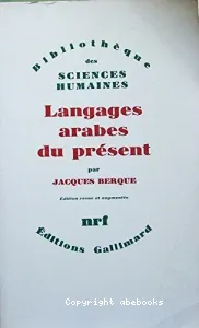 Langages arabes du présent