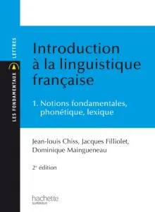 Introduction à la linguistique française