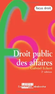 Droit public des affaires