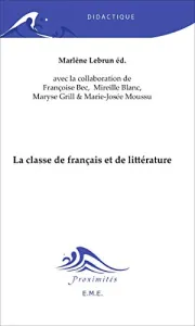 La classe de français et de littérature